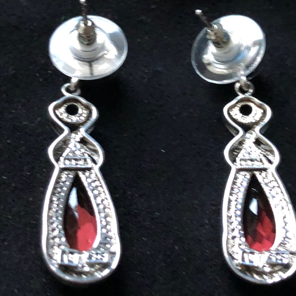 Nicky Butler WATERMELON QUARTZ & MOONSTONE Earring - Picture 8 of 8